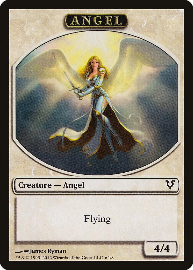 Angel // Demon Double-Sided Token (1 // 5) (Avacyn Restored)