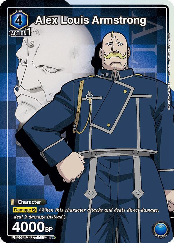 Alex Louis Armstrong (R*) (UE09ST/FMA-1-110) (UE09ST: FULLMETAL ALCHEMIST Starter Deck)