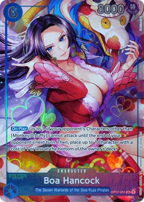Boa Hancock (Seven Warlords of the Sea Binder Set) (OP07-051) (One Piece Promotion Cards)