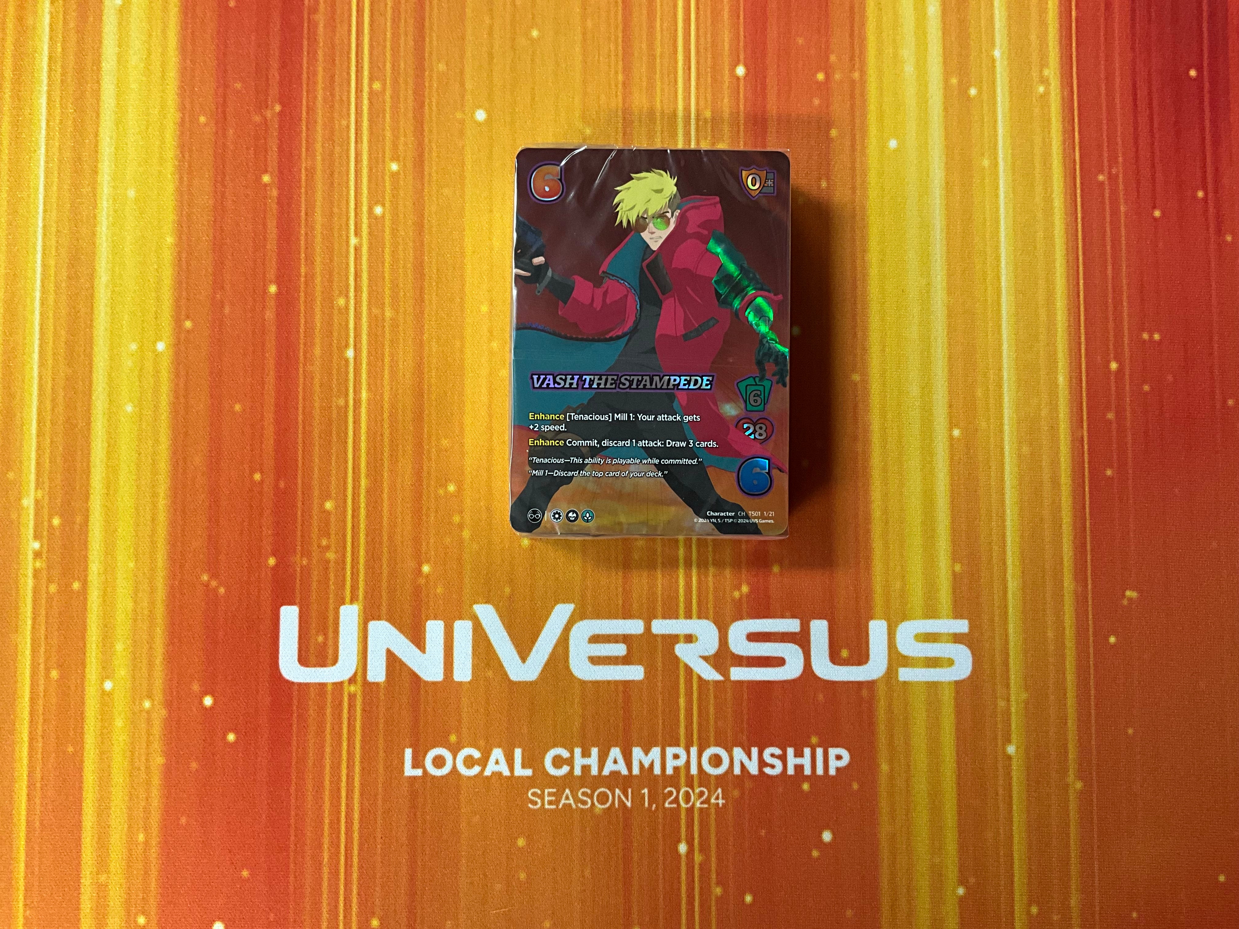 Universus - Challenger Series - Trigun Stampede (Cards Only) | Red Riot Games CA