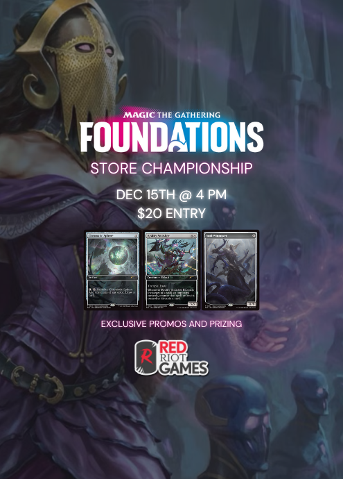 End of Year Standard Store Champ ticket - Sun, Dec 15th 2024 @4pm
