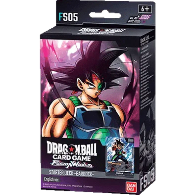 Dragon Ball Fusion World - STARTER DECK - Bardock (ENGLISH)