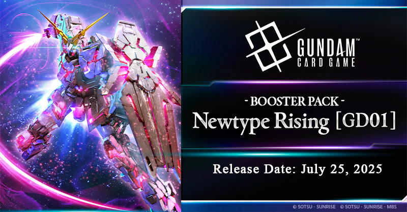 Gundam Card Game - Newtype Rising Booster Box  Red Riot Games CA