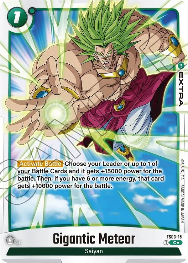 Gigantic Meteor (Bonus Pack Alternate Art) - Starter Deck 3: Broly (FS03)