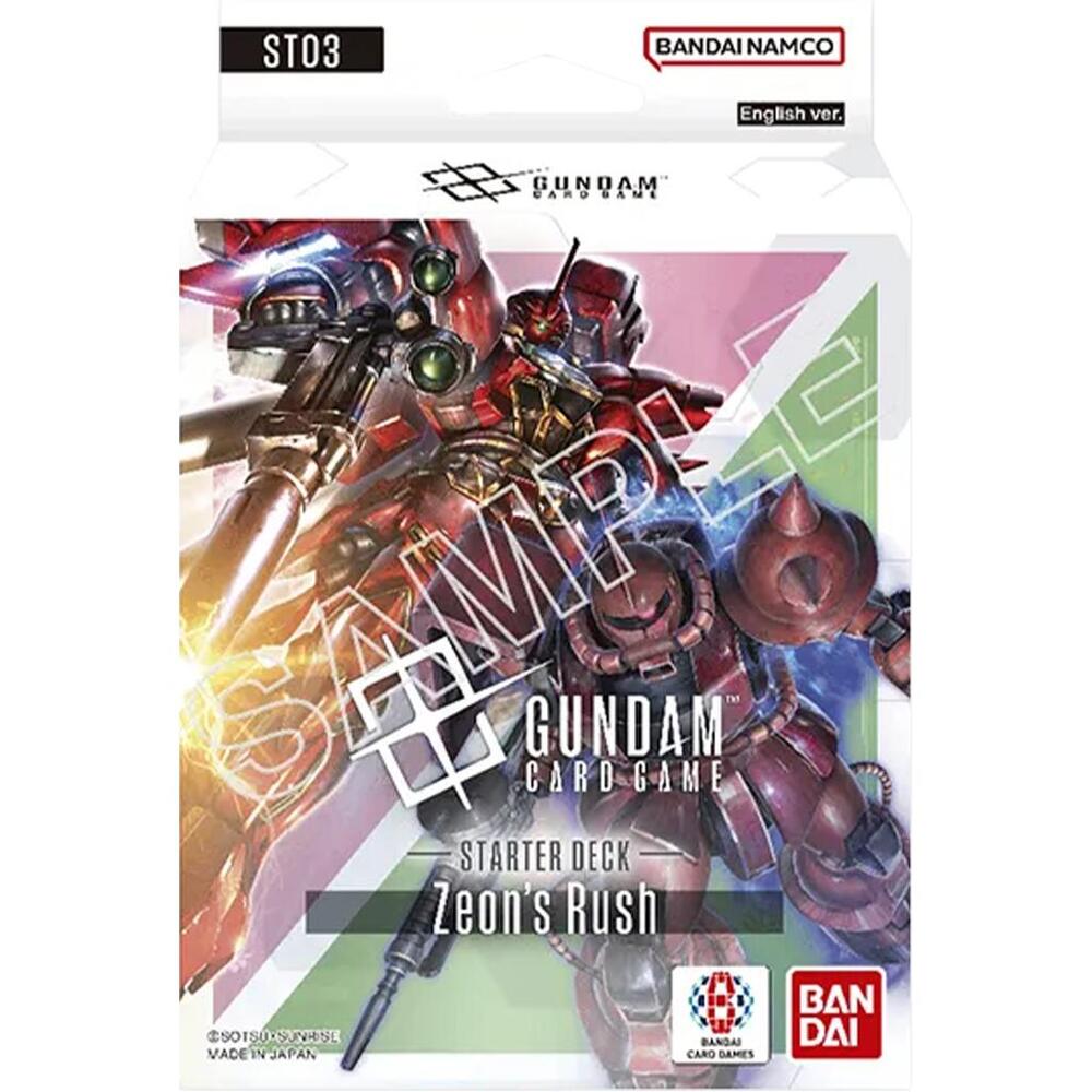 Starter Deck 03: Zeon's Rush (ST03)
