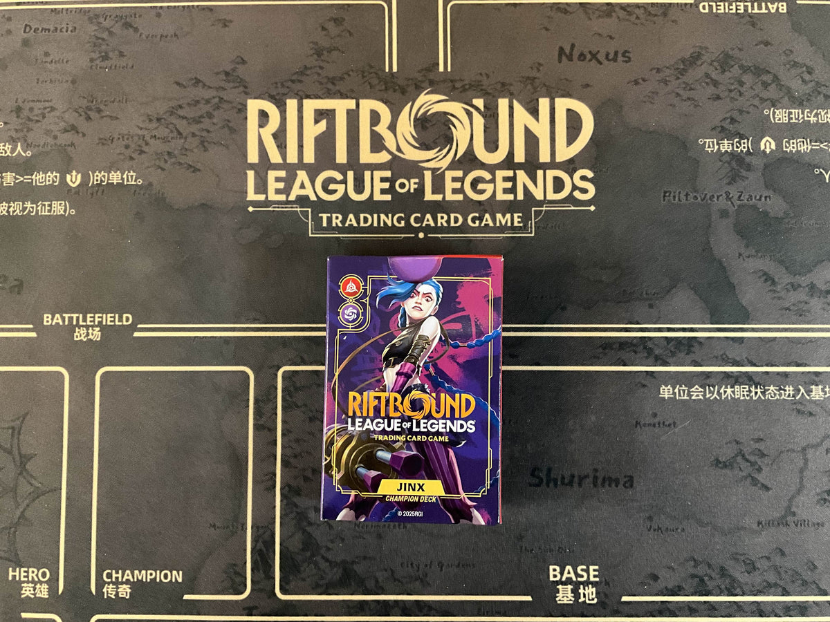 League of Legends Riftbound TCG: Origins Champion Deck Jinx (Deck Only, No Pack)