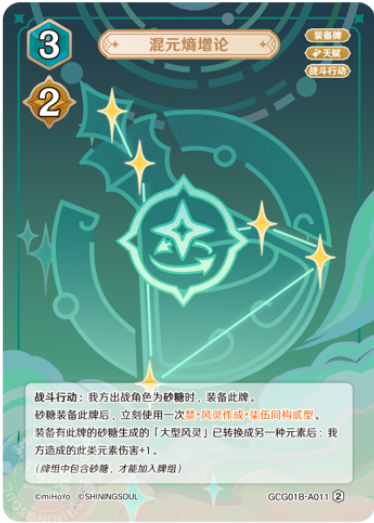 Chaotic Entropy (Grade 1)