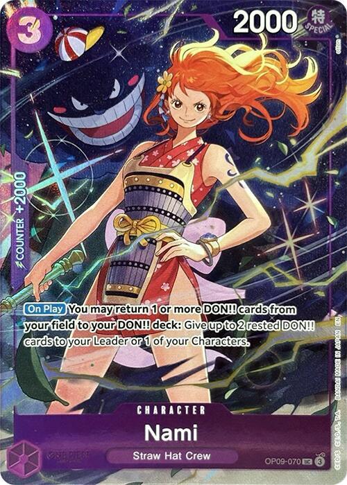 Nami (Premium Card Collection -Best Selection Vol. 4-) (OP09-070) (One Piece Promotion Cards)