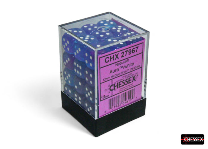 Chessex: D6 Nebula™ Dice sets - 12mm