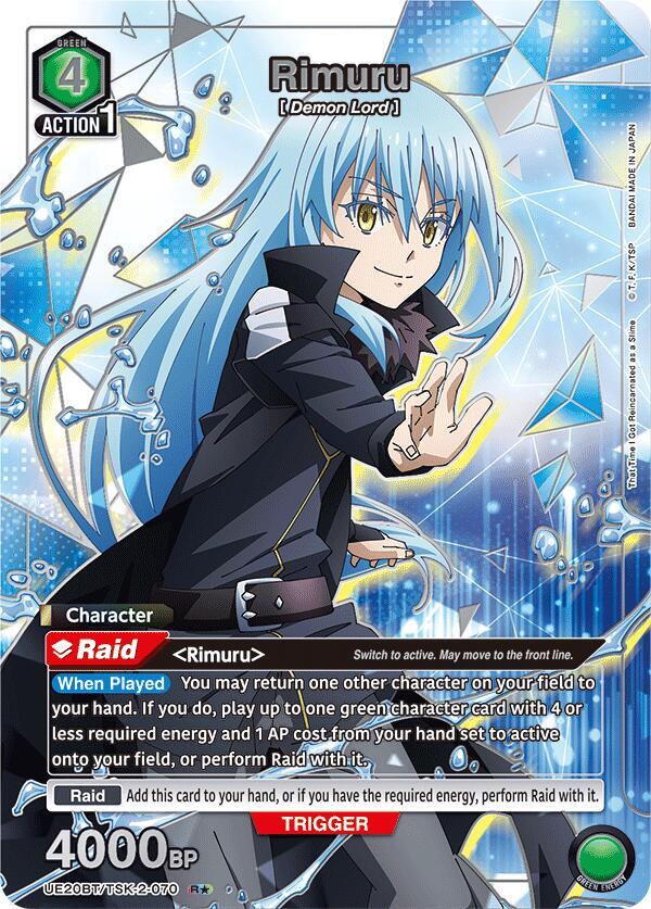 Rimuru (070) (R*) (UE20BT/TSK-2-070) (UE20BT: That Time I Got Reincarnated as a Slime)
