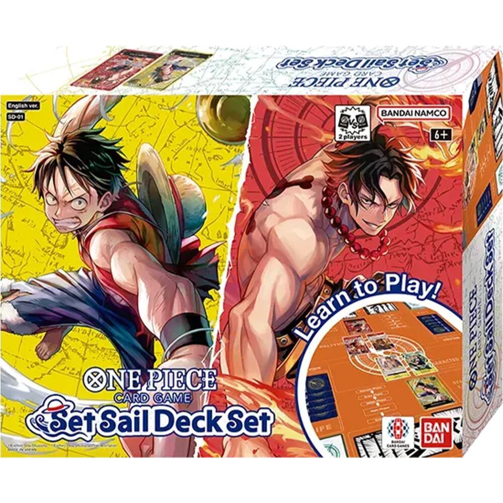 One Piece Card Game - SD-01 - Set Sail Decks (Monkey.D.Luffy, Roronoa Zoro)