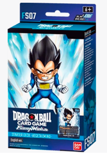 Dragon Ball Fusion World - STARTER DECK - Vegeta Mini- (ENGLISH)