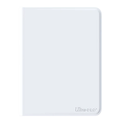 Ultra PRO: 4-Pocket Zippered PRO-Binder - Vivid (White)