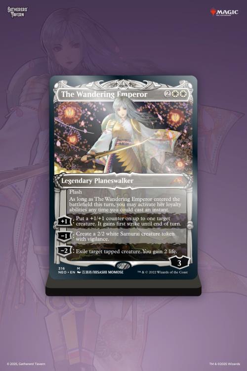 Magic The Gathering - Slab Standee - The Wandering Emperor