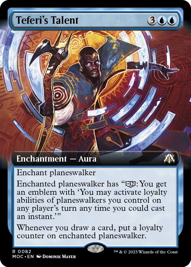 talent cards mtg Magic The Gathering - March of the Machine - Commander The Gathering Hand Painted Caretaker's Talent MTG
