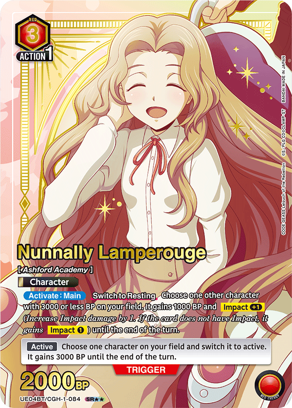 Nunnally Lamperouge (084) (SR**) (UE04BT/CGH-1-084) (UE04BT)