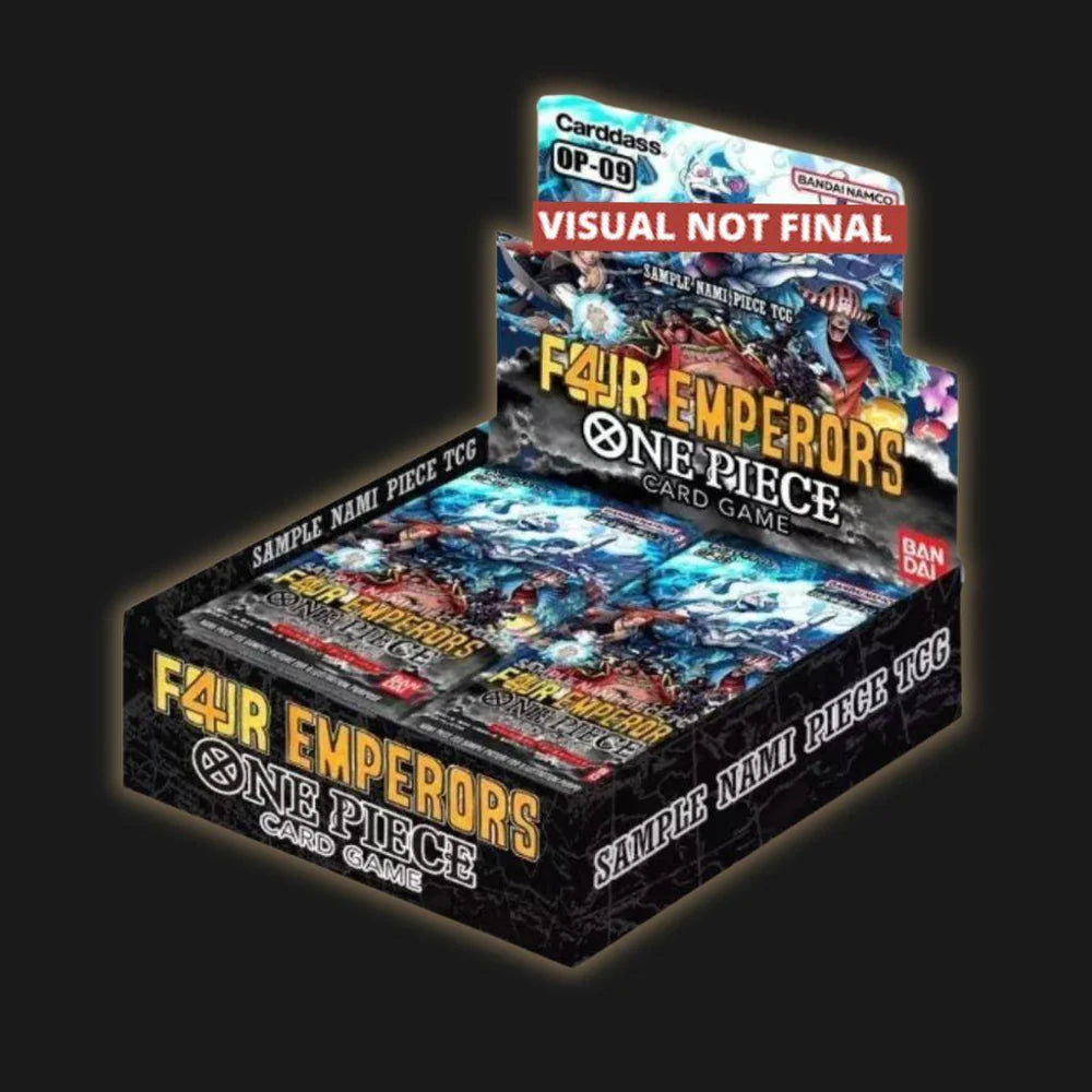 one piece tcg op 09 booster box Amazon.com: Packs (Emperors in The New World: 4 Packs of OP-09) with Holographic Sleeves (Japanese) : Toys & Games offering players new strategic possibilities One Piece Card Game -