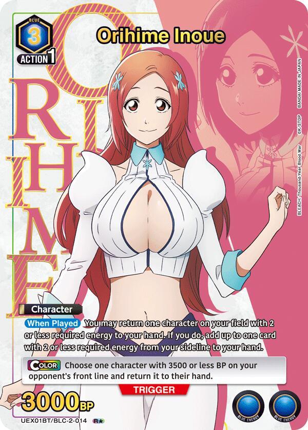 Orihime Inoue (014) (R*) (UEX01BT/BLC-2-014) (UEX01BT)