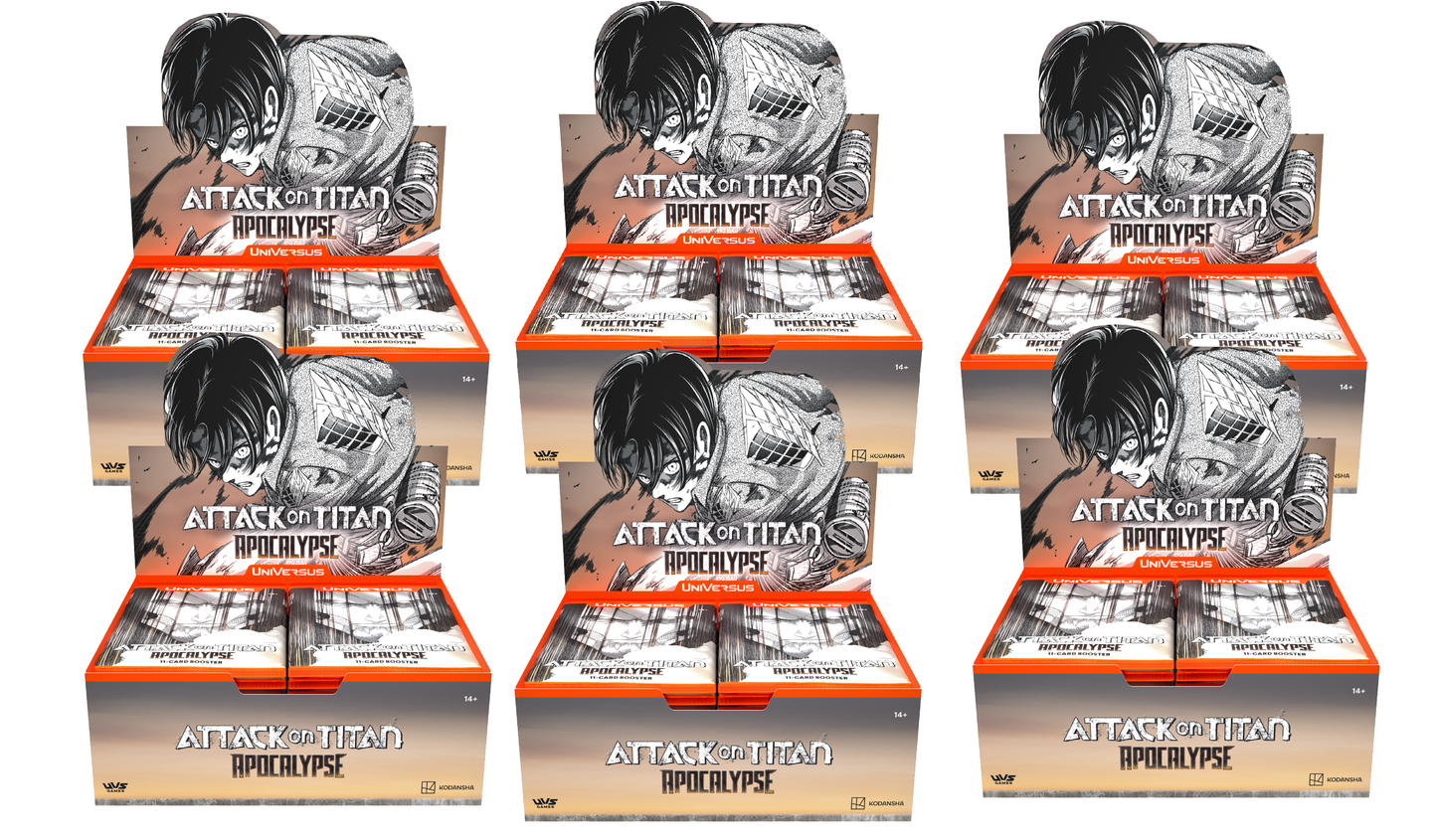 ATTACK ON TITAN APOCALYPSE BOOSTER CASE ( Pre Order)