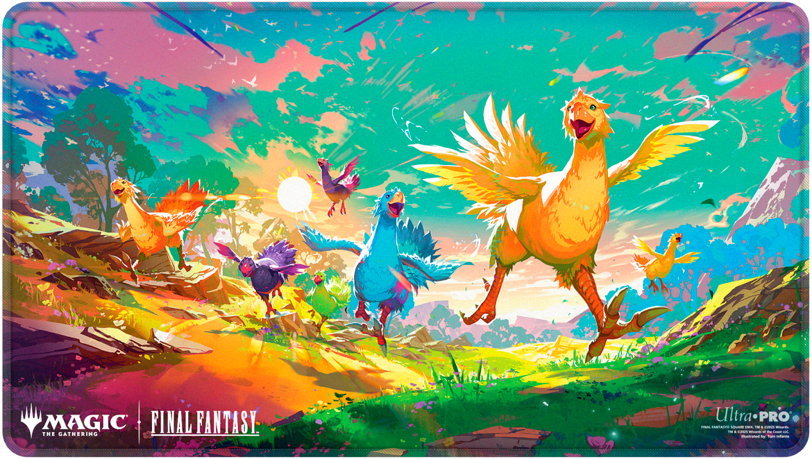Ultra Pro - Playmat Holofoil - MTG Universes Beyond: Final Fantasy Chocobo