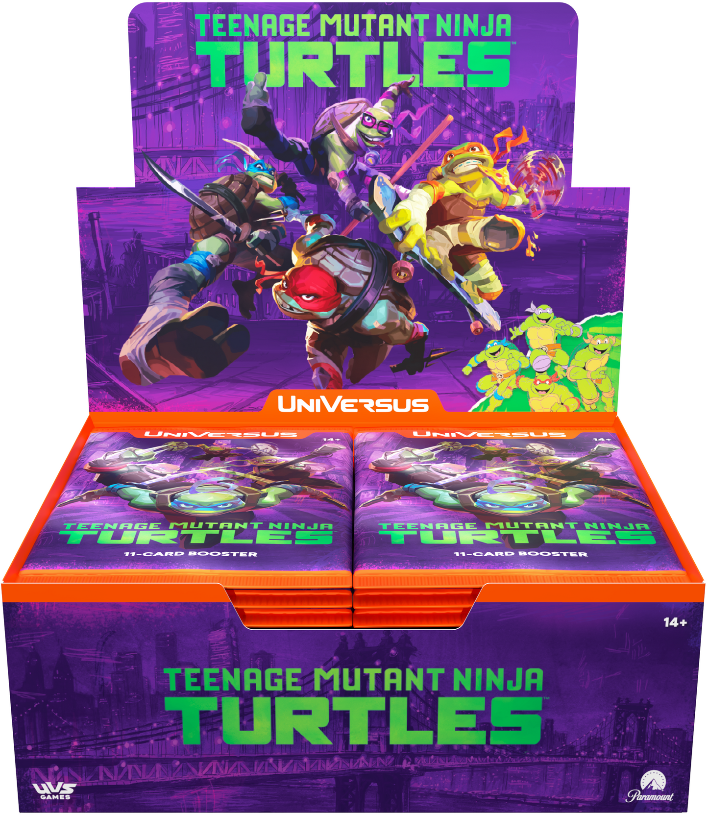 TEENAGE MUTANT NINJA TURTLES BOOSTER DISPLAY(Pre Order)