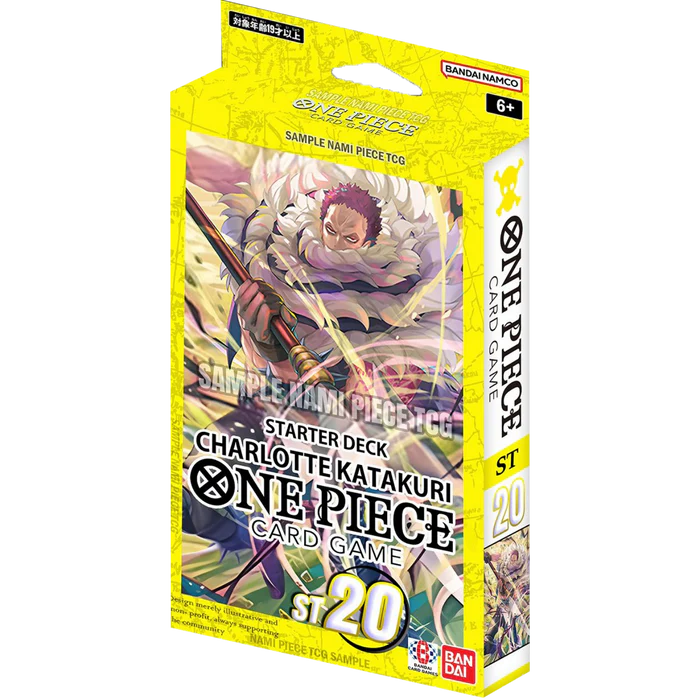 one piece tcg starter deck 20 ONE PIECE TCG: YELLOW CHARLOTTE KATAKURI – STARTER DECK STARTER DECK S – Red Riot Games CA