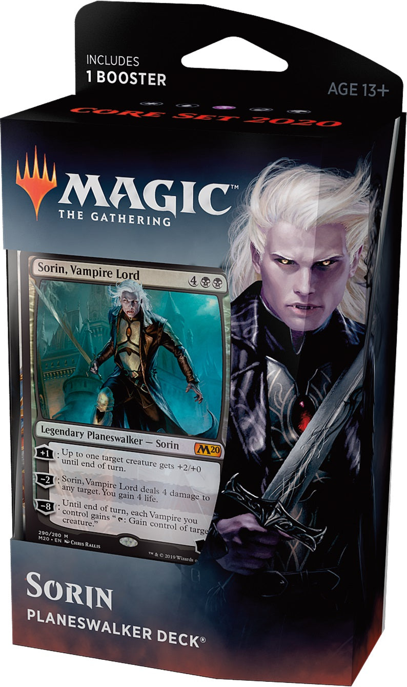 Core Set 2020 - Planeswalker Deck (Sorin) Red Riot Games CA Core Set 2020 - Planeswalker Deck (Sorin) Red Riot Games CA