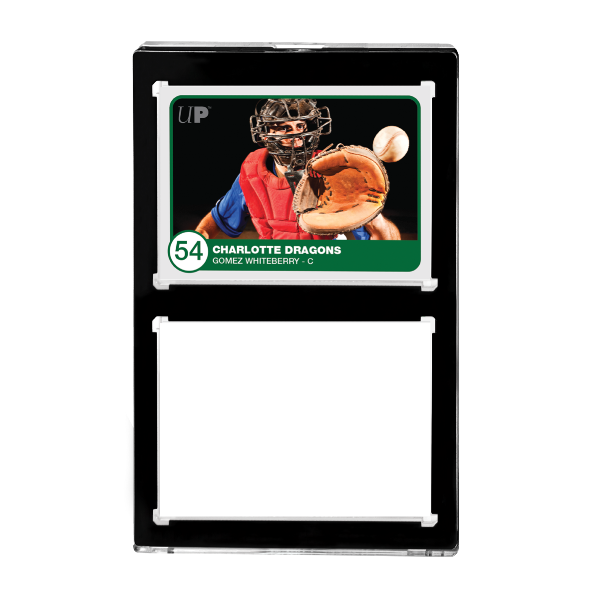 Ultra PRO: UV One-Touch Magnetic Holder - 35pt (2-Card Black Border)