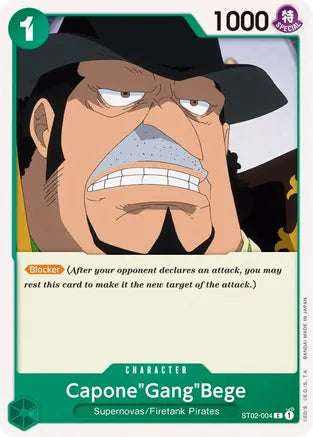 Capone "Gang" Bege - Starter Deck 2: Worst Generation (ST02-004)
