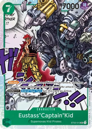 Eustass "Captain" Kid (013) - Starter Deck 2: Worst Generation (ST02-001)