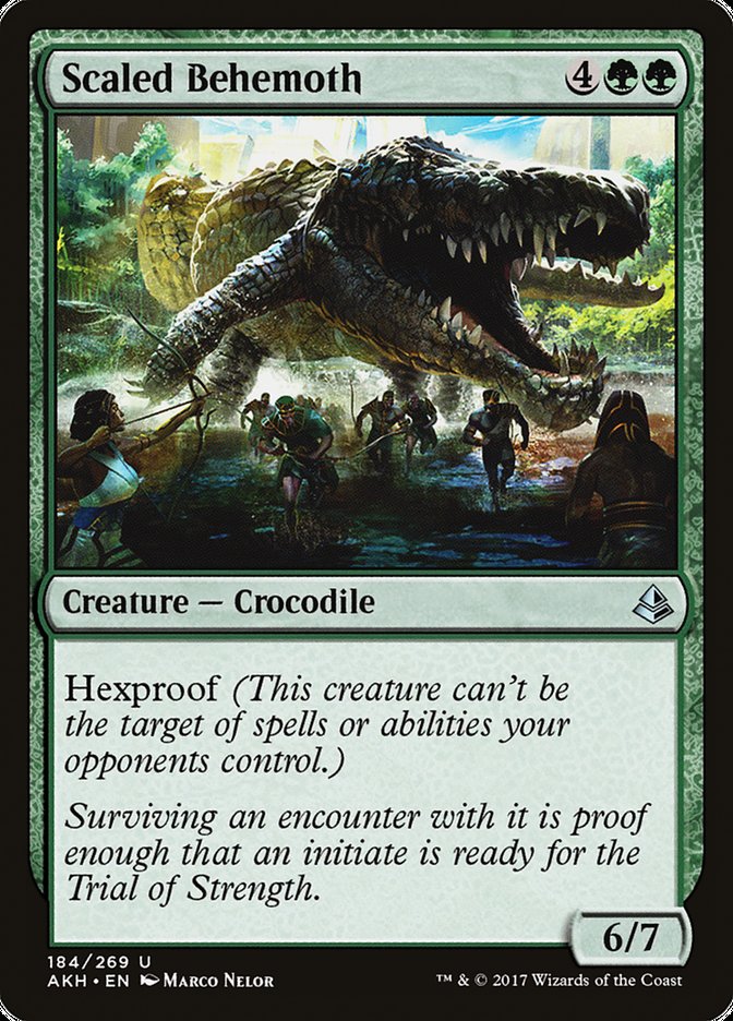 Scaled Behemoth [Amonkhet] – Red Riot Games CA