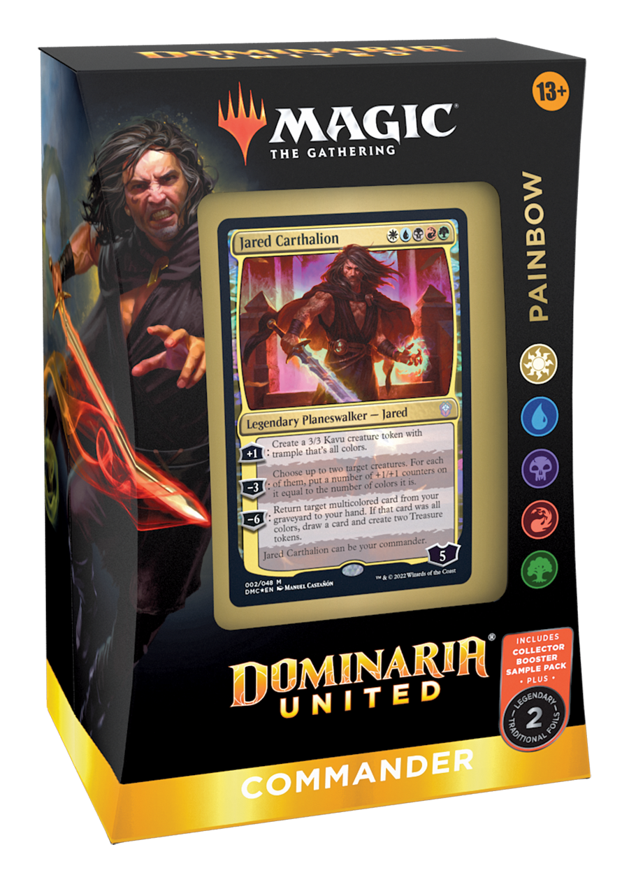 DOMINARIA UNITED PAINBOW COMMANDER DECK