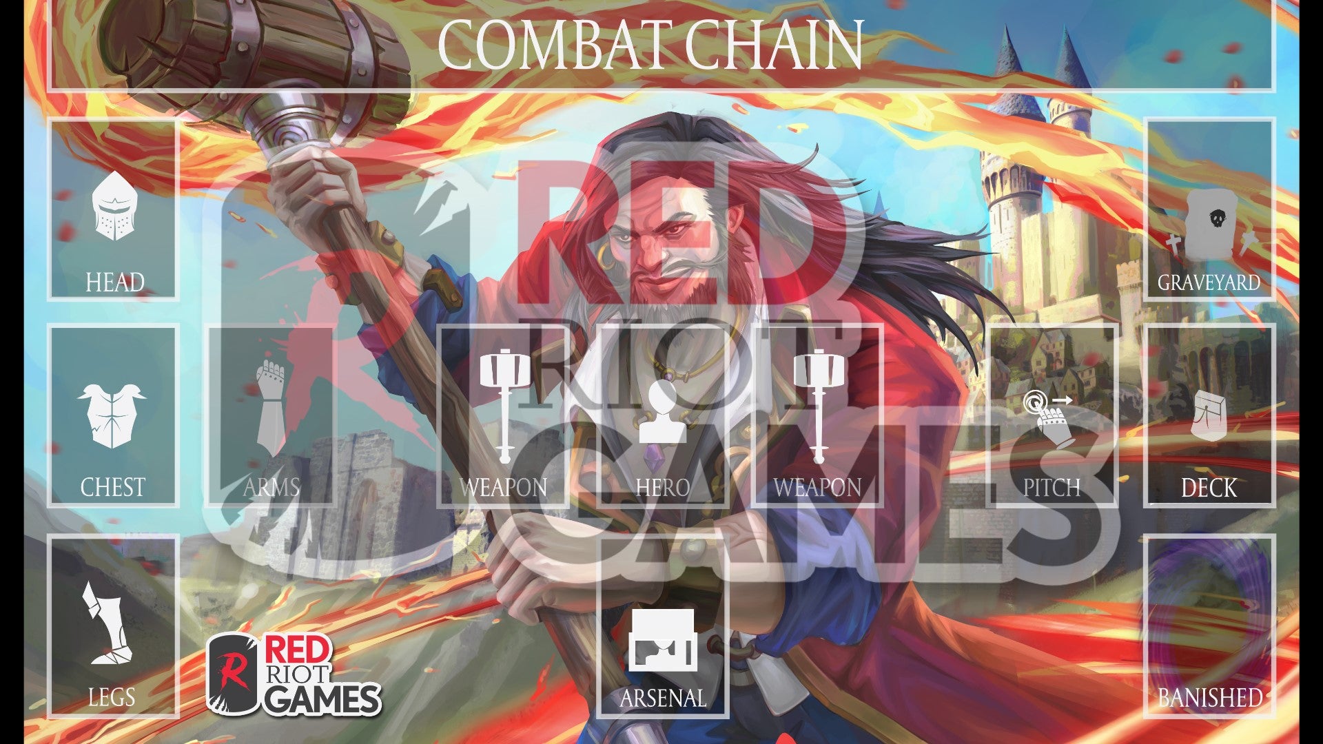 Guardian Playmat by Red Riot Games | Red Riot Games CA