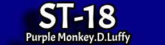 PURPLE Monkey.D.Luffy [ST-18]