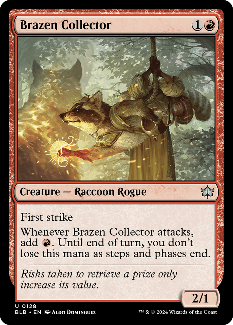 Brazen Collector [Bloomburrow] | Red Riot Games CA