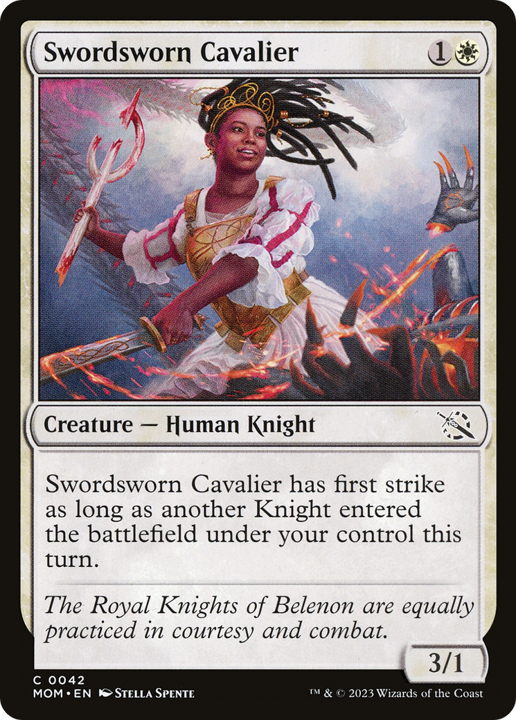Swordsworn Cavalier [March of the Machine] | Red Riot Games CA