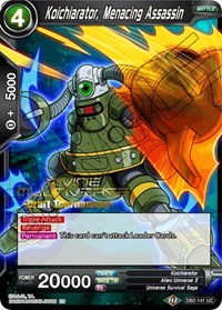 Koichiarator, Menacing Assassin (Divine Multiverse Draft Tournament) (DB2-141) [Tournament Promotion Cards] | Red Riot Games CA