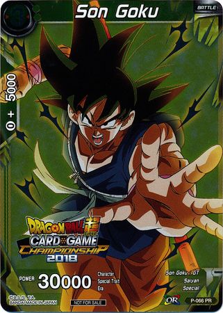 Son Goku (P-066) [Promotion Cards] | Red Riot Games CA