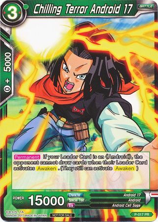 Chilling Terror Android 17 (Foil) (P-017) [Promotion Cards] | Red Riot Games CA