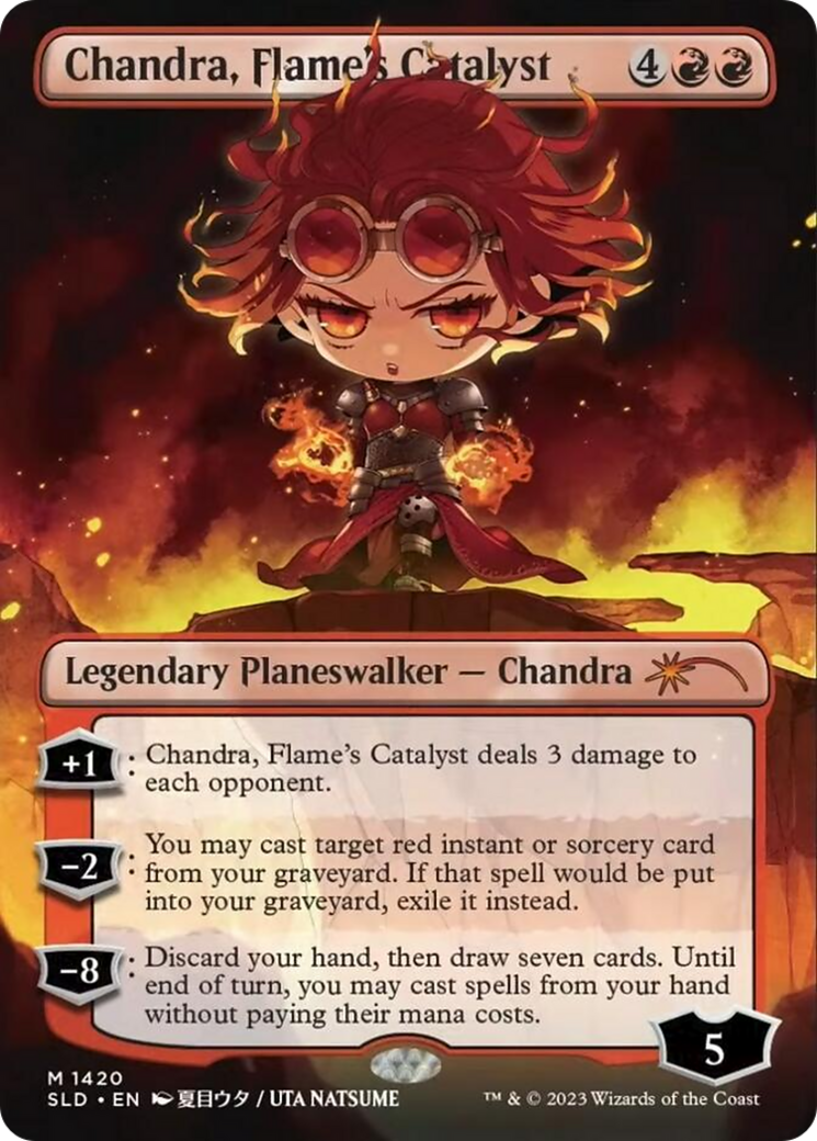 Chandra, Flame's Catalyst (Rainbow Foil) [Secret Lair Drop Series] | Red Riot Games CA
