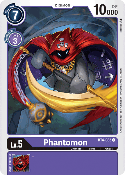 Phantomon [BT4-085] [Great Legend] | Red Riot Games CA