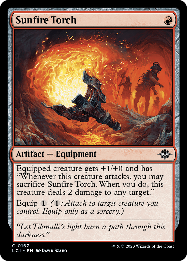 Sunfire Torch [The Lost Caverns of Ixalan] | Red Riot Games CA