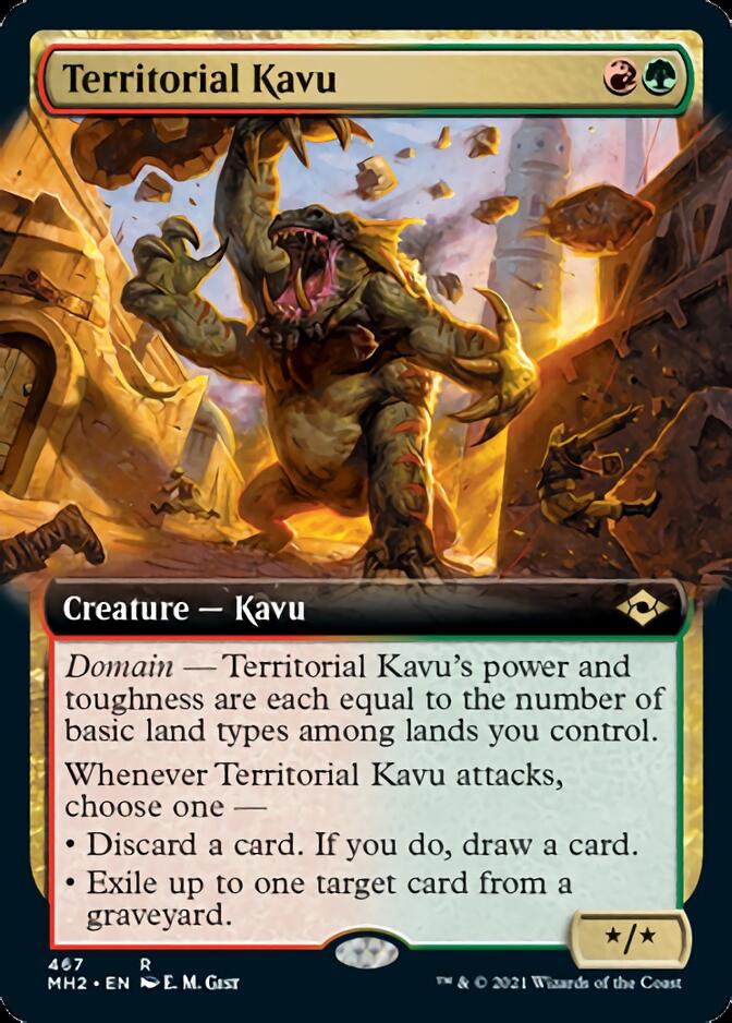 Territorial Kavu (Extended Art) [Modern Horizons 2] | Red Riot Games CA