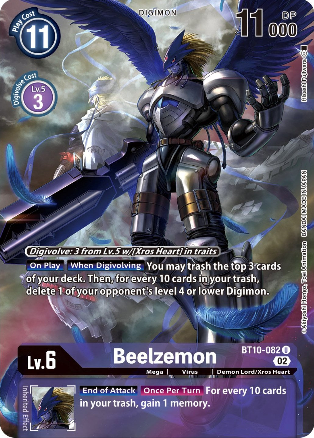 Beelzemon [BT10-082] (Alternate Art) [Xros Encounter] | Red Riot Games CA