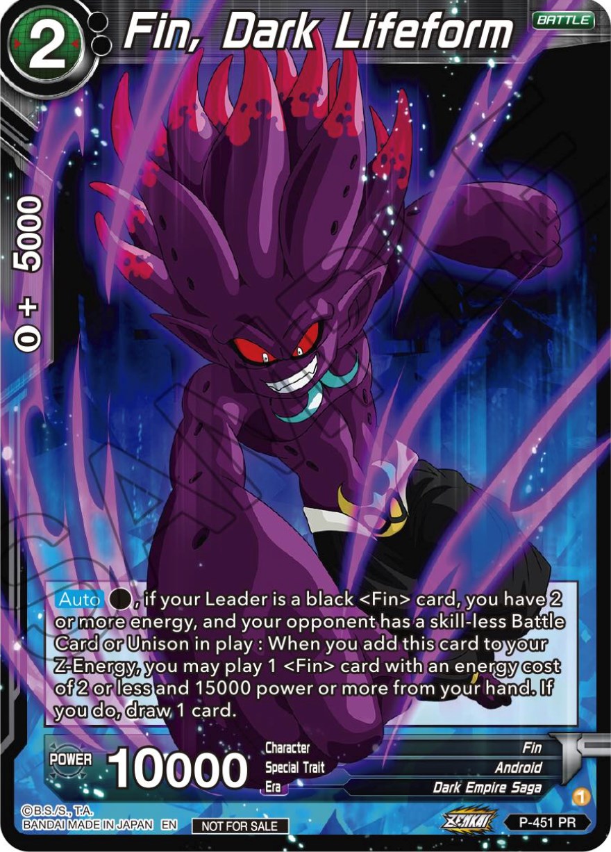 Fin, Dark Lifeform (P-451) [Tournament Promotion Cards] | Red Riot Games CA