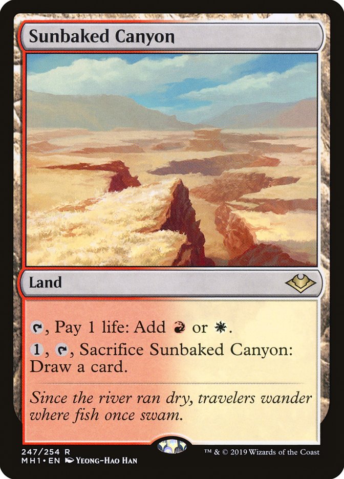Sunbaked Canyon [Modern Horizons] | Red Riot Games CA