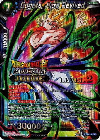 Gogeta, Hero Revived (Level 2) (BT5-038) [Judge Promotion Cards] | Red Riot Games CA