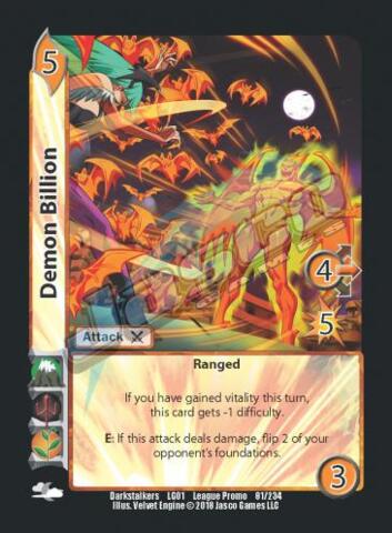 Demon Billion (League Promo) [Warriors of the Night]