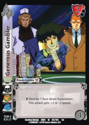 Generous Gambler [Cowboy Bebop]