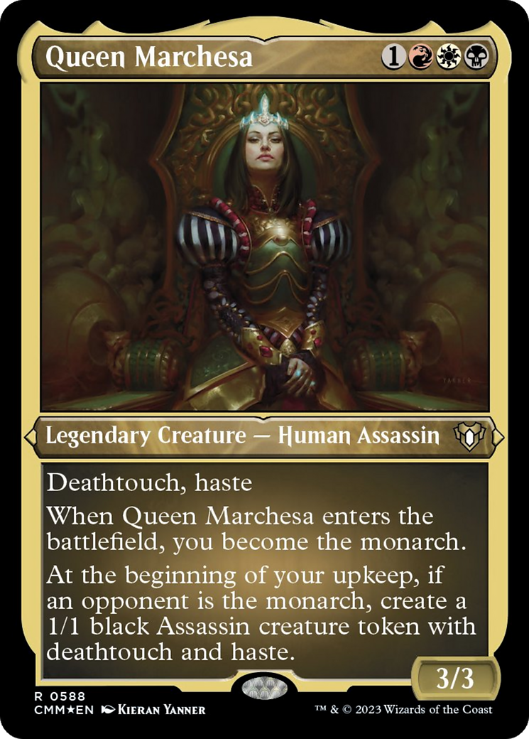 Queen Marchesa (Foil Etched) [Commander Masters] | Red Riot Games CA